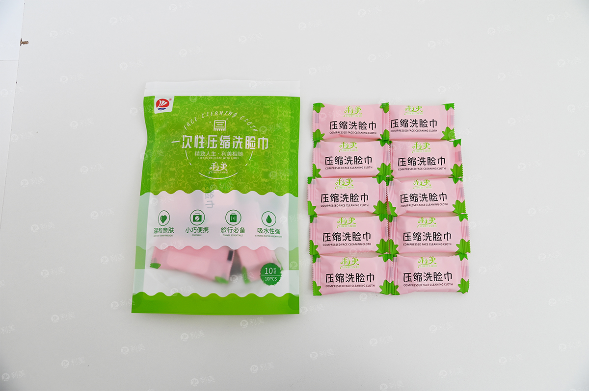 一次性方形壓縮洗臉巾主圖第3張
