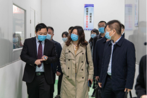 省生產(chǎn)力促進(jìn)中心、創(chuàng)新創(chuàng)業(yè)中心副主任岳鈞、遂寧市科技局副局長錢洪博一行蒞臨四川利美調(diào)研