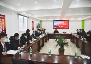 四川省利美醫(yī)療用品有限公司舉辦學(xué)習(xí)貫徹黨的二十大精神宣講會